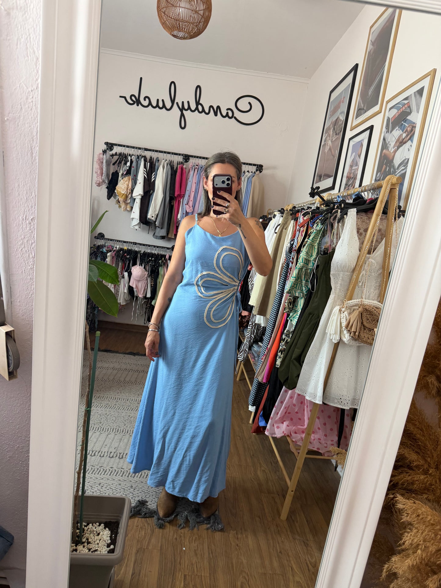 Linen dress