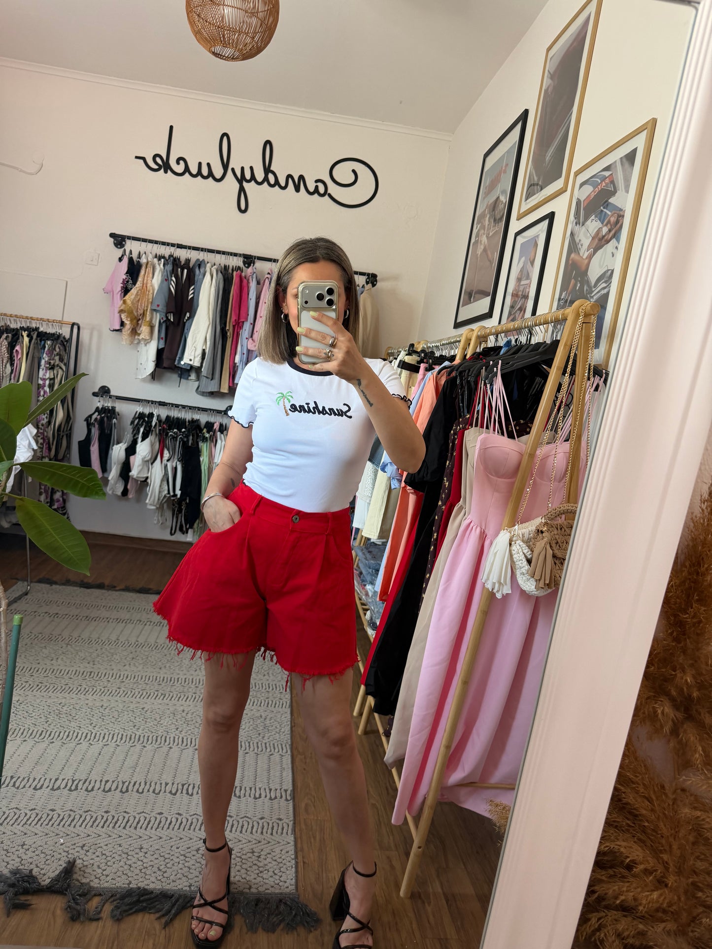 Jean shorts