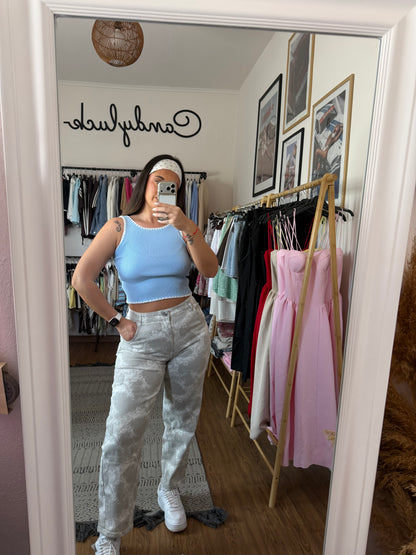 Jean tie-dye