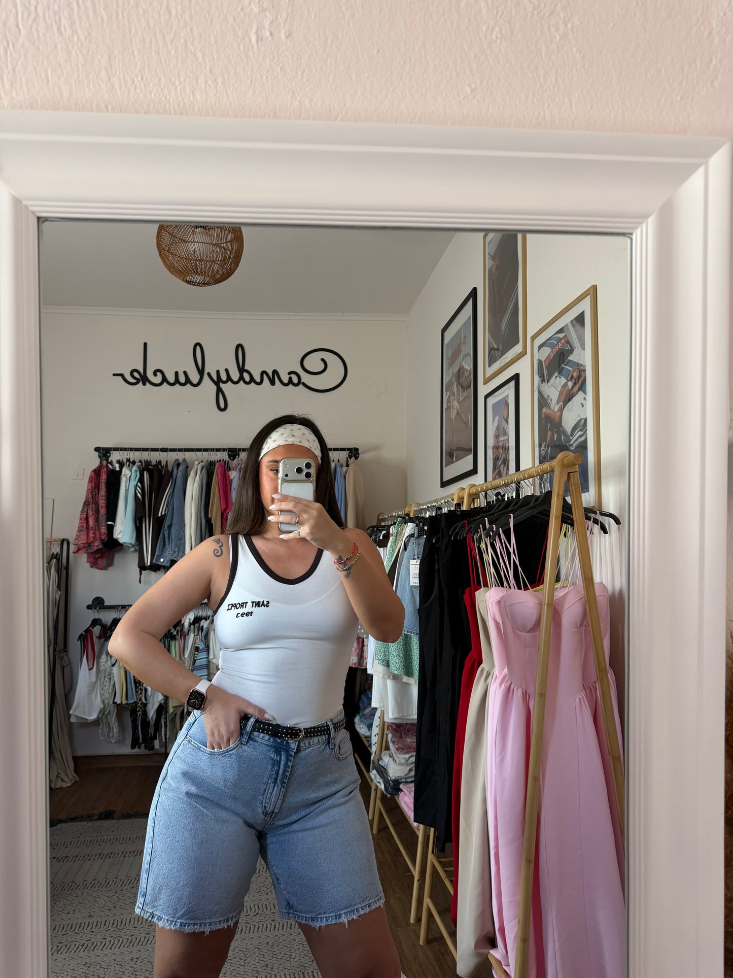 Jean shorts