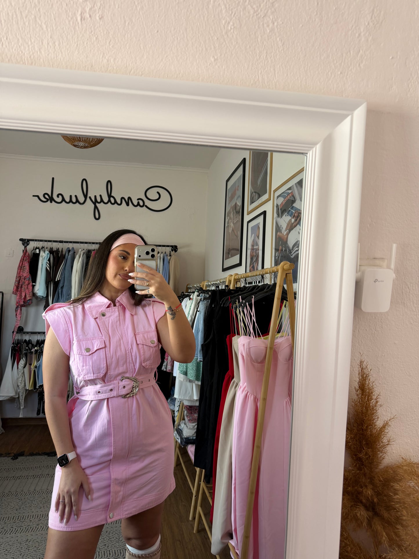 Pink dress