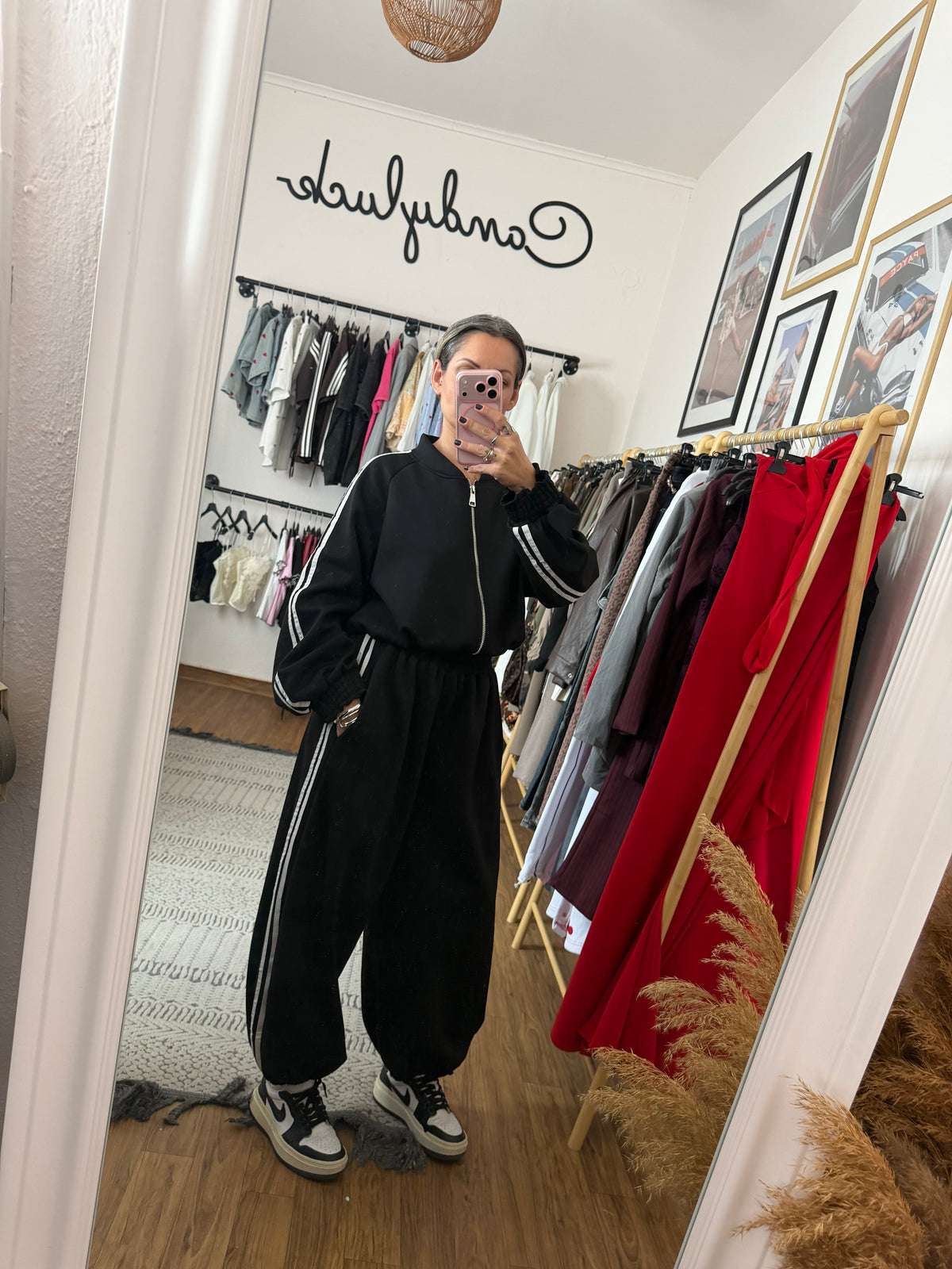 Sweatshirt tracksuit set