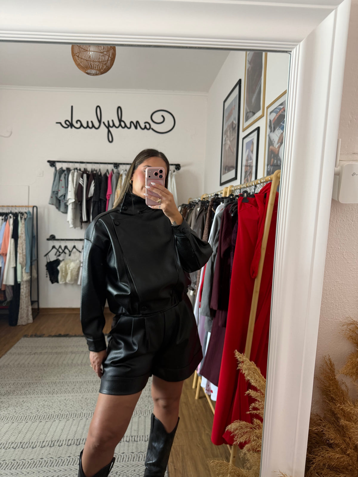 Leather jacket