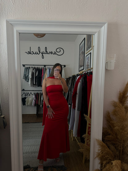 Red dress