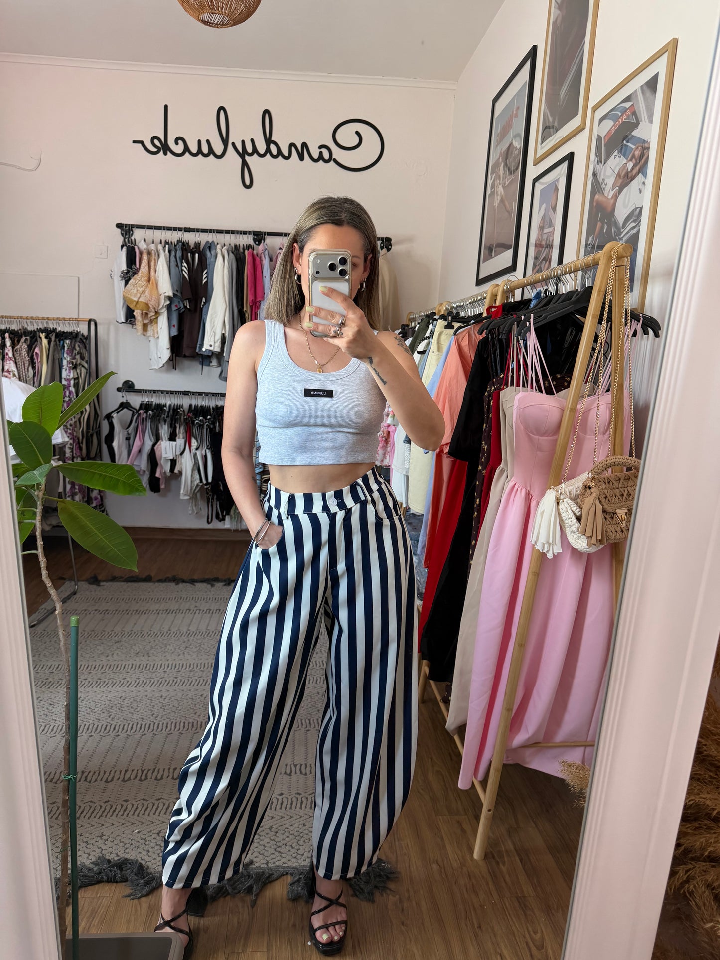 Striped pants
