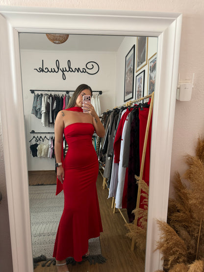 Red dress