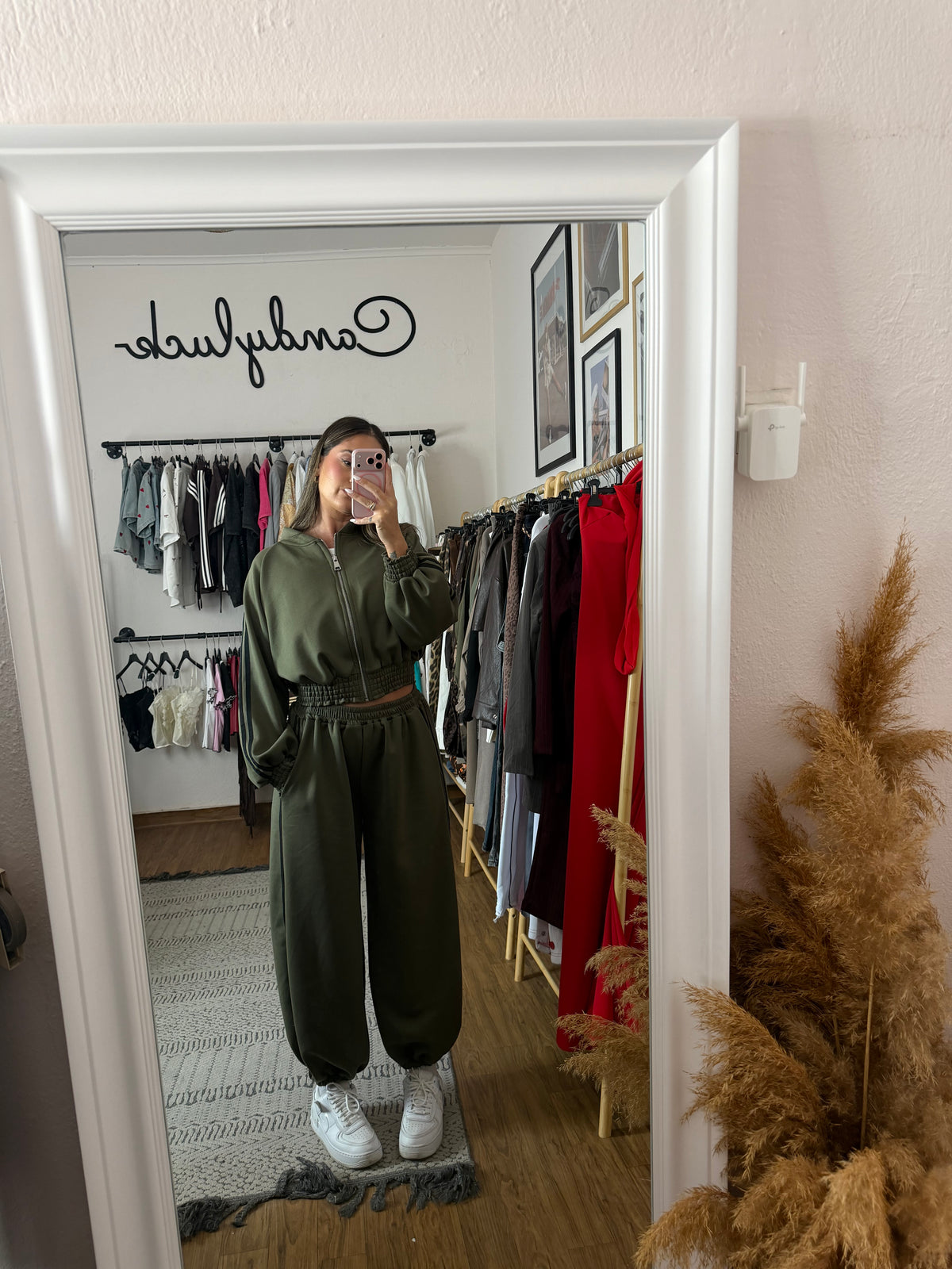 Sweatshirt tracksuit set