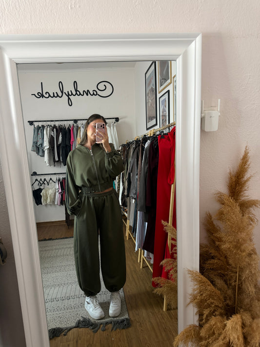 Sweatshirt tracksuit set