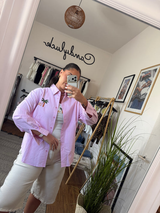 Shirt with top