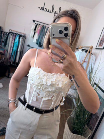 Flower corset